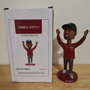 Kanye West Life of Pablo Bobble Supply Resin Bobblehead Ye figure Yeezy adidas